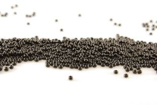 Бисер Чехия круглый 10/0 50г 23980 круглый черный
