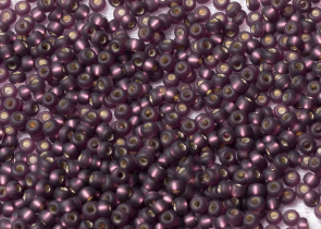 Бисер Чехия круглый 10/0 50г 27060m фиолетовый/сиреневый