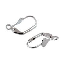 " Zlatka" Швензы FMK- H01 16 х 9 мм 2 шт 03 под античное серебро