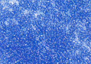 Бисер Япония MIYUKI Seed Beads 15/0 5г 0261 светло-сапфир прозрачный радужный
