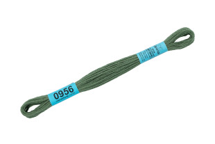 Мулине Гамма №0956 сер-зеленый